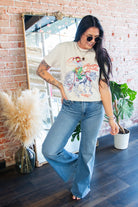 Ultra - Soft High Rise Wide Leg Flare Jeans - Southern Chic Tees & Boutique
