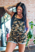 Urban Edge Camo Overall Shorts – Chic Utility Shortalls - Southern Chic Tees & Boutique