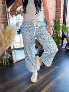 Urban Safari: Washed Leopard Stretch Pant - Southern Chic Tees & Boutique