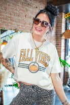 Varsity Fall Vibes Retro Graphic Tee - Southern Chic Tees & Boutique