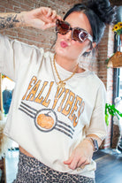 Varsity Fall Vibes Retro Graphic Tee - Southern Chic Tees & Boutique