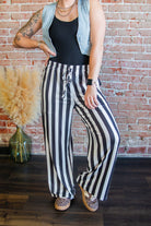 Vertical Vibes Stripe Pants - Southern Chic Tees & Boutique