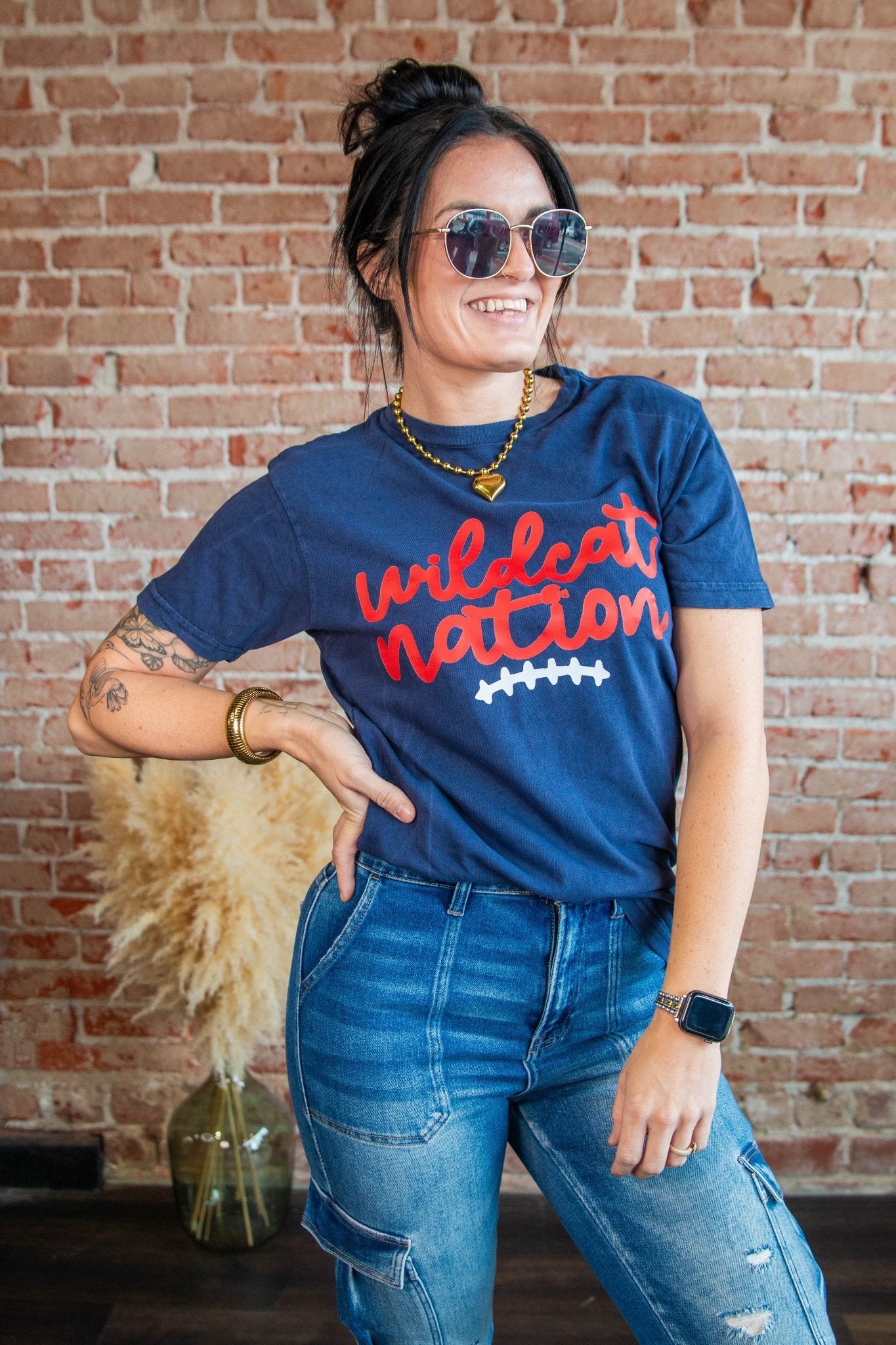 Vintage Wildcat Nation Tee - Southern Chic Tees & Boutique