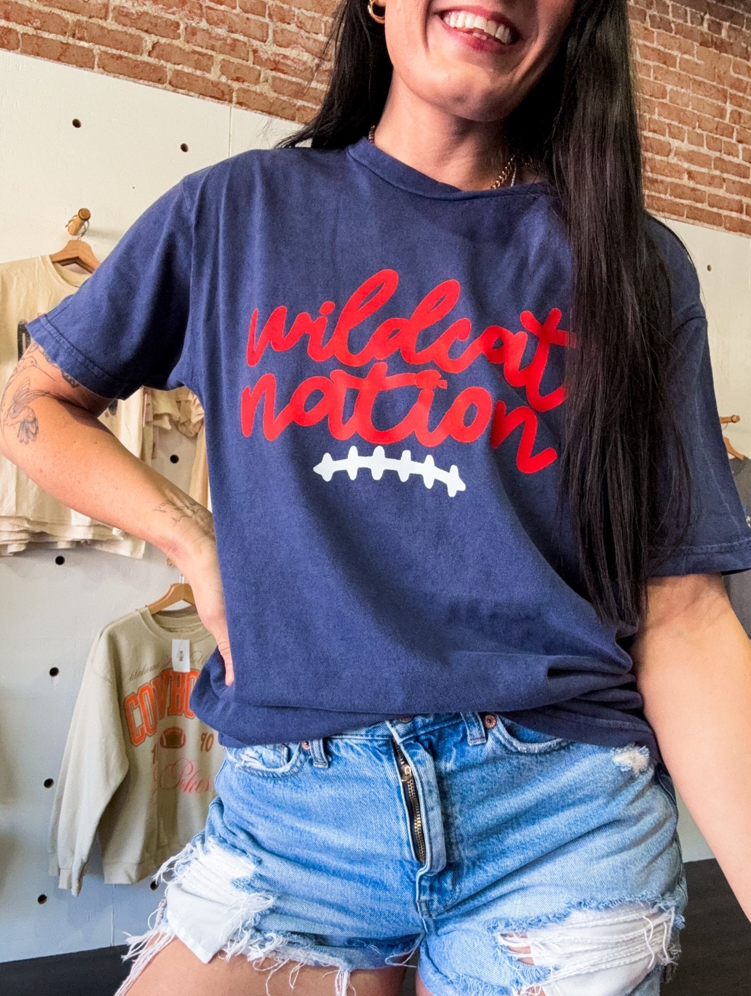 Vintage Wildcat Nation Tee - Southern Chic Tees & Boutique