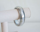 Wide Silver Stretch Bangle - Southern Chic Tees & Boutique