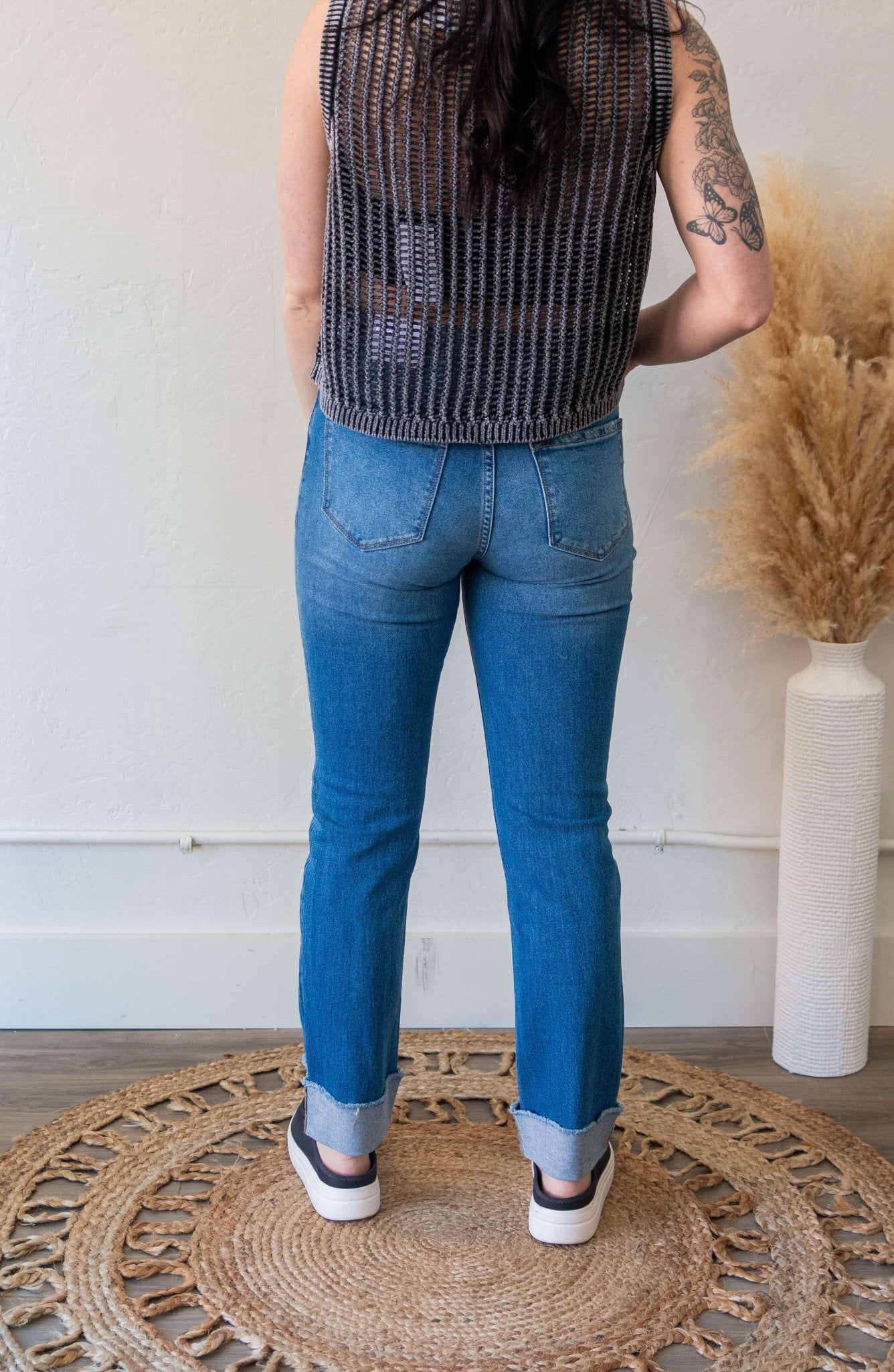 Willow High Rise Straight Kan Can Jean - Southern Chic Tees & Boutique