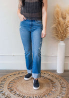 Willow High Rise Straight Kan Can Jean - Southern Chic Tees & Boutique