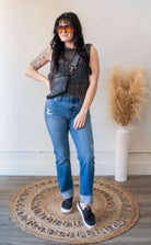 Willow High Rise Straight Kan Can Jean - Southern Chic Tees & Boutique